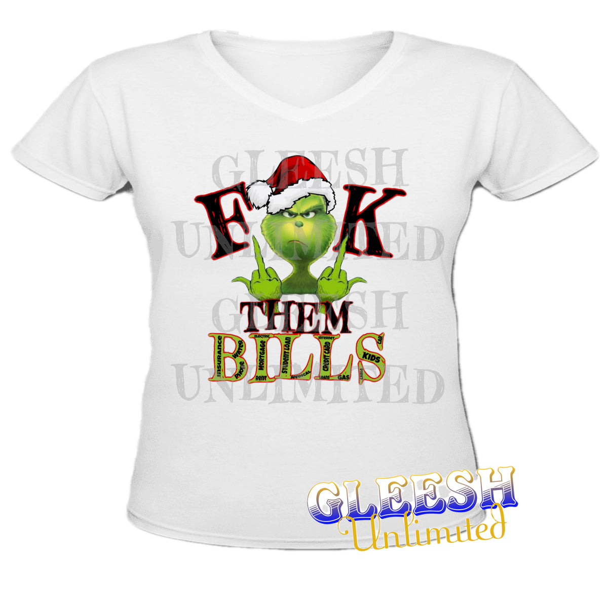 GRINCH – Them Bills T-Shirt – Standard Print