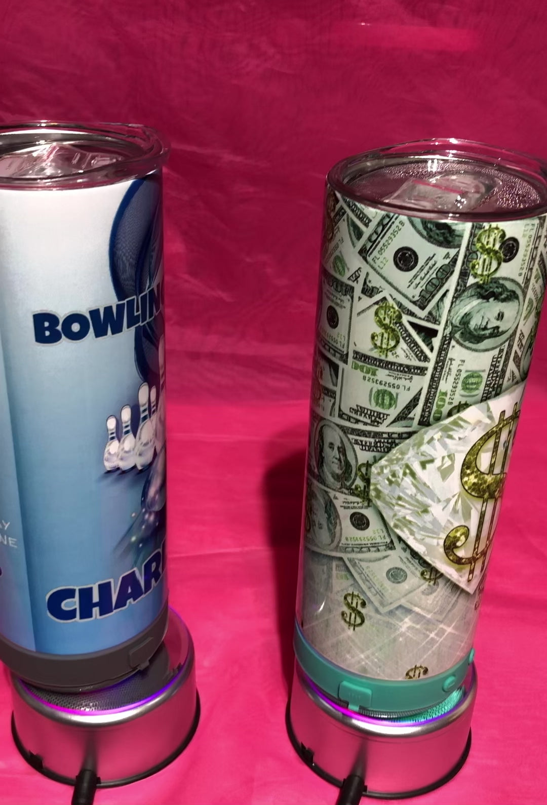 Custom 20 oz Bluetooth Speaker Tumbler