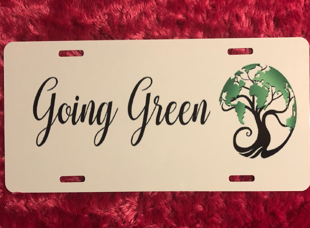 Customized License Plate