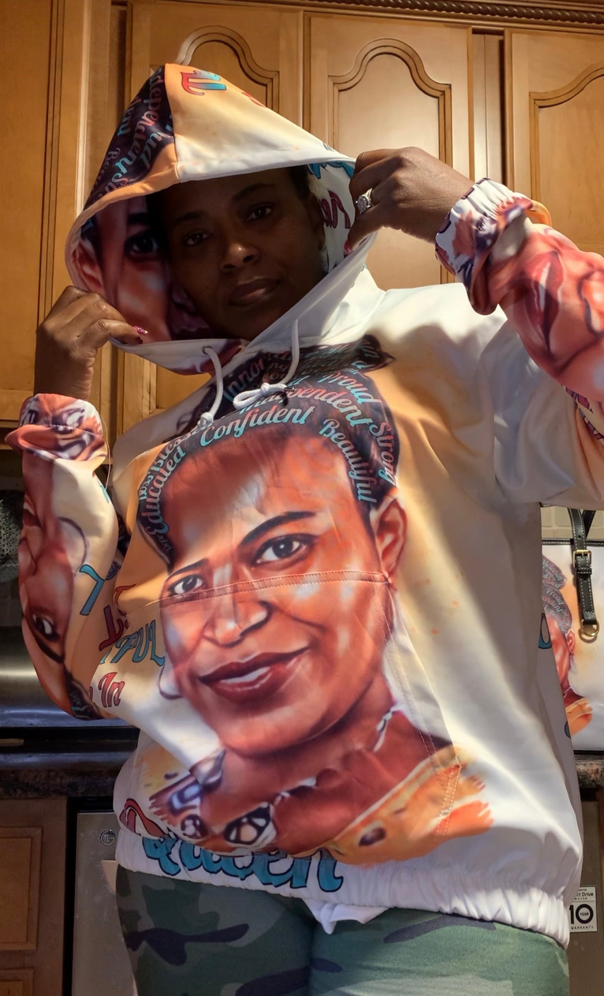 Women’s Custom All-Over Hoodie Sweatshirt