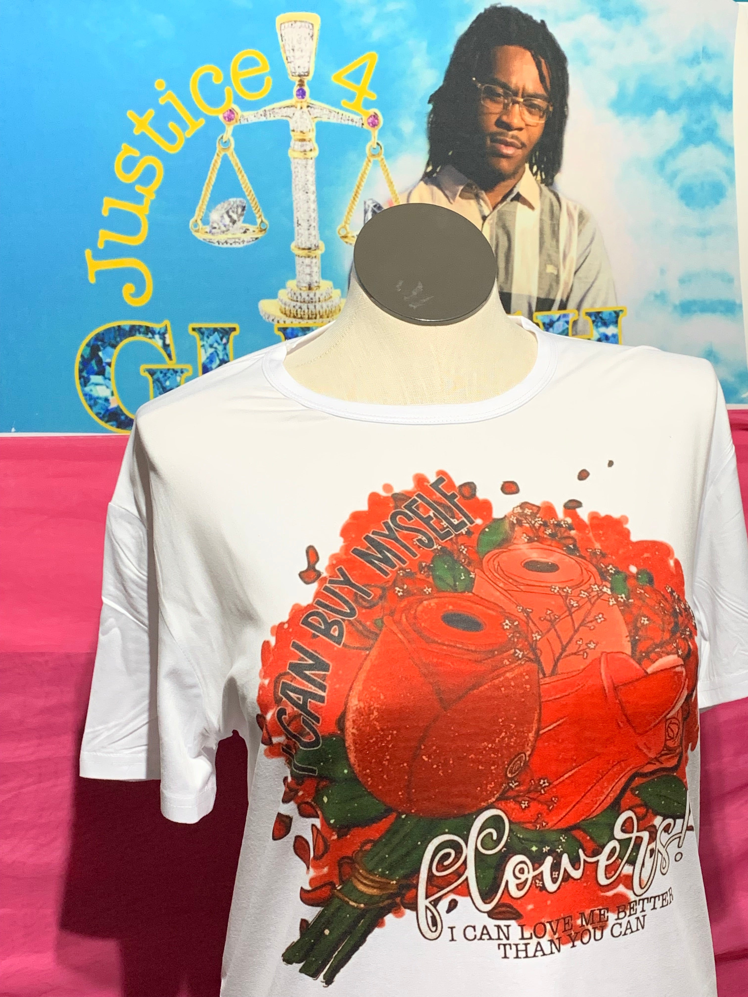Valentines T-Shirt - Buy Myself Flowers