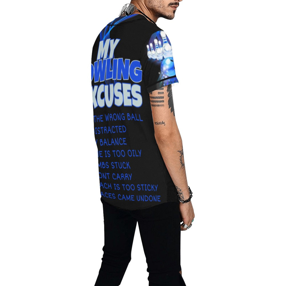 Custom All-Over Baseball Jersey – Men