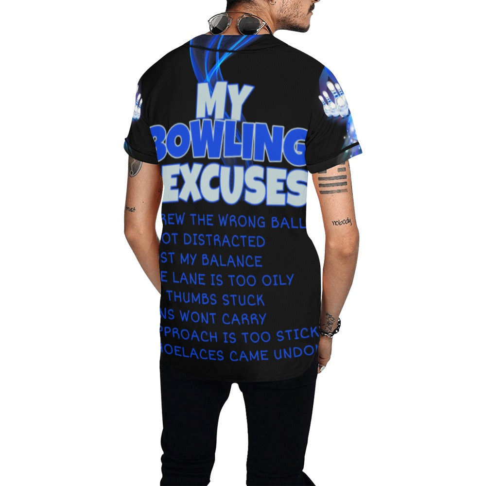 Custom All-Over Baseball Jersey – Men