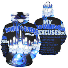 Load image into Gallery viewer, Women&#39;s Customized Exclusive All Over Hoodie Sweatshirt
